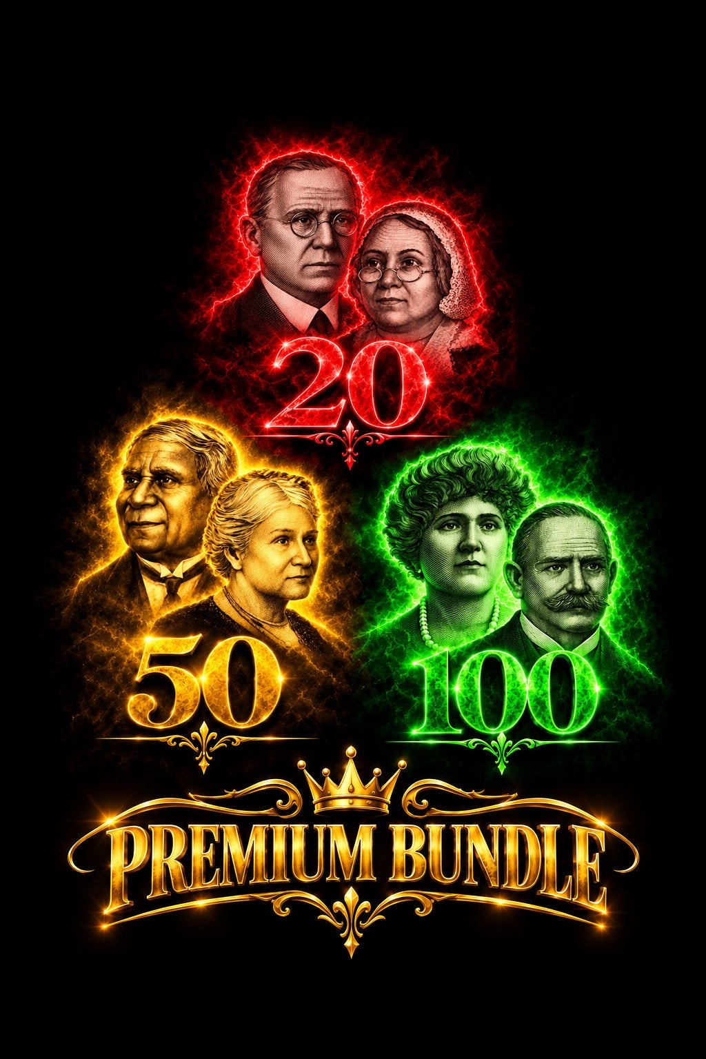 Imperial AUD Special Edition Display Poster (100,50,20)